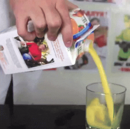 Mango Juice Pouring In Glass GIF