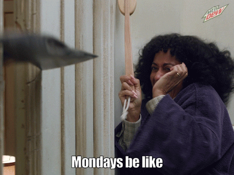 Manic Monday Be Like GIF