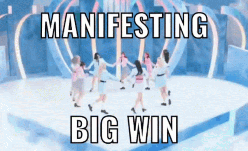 Manifesting Group Winning The Competition Meme GIF