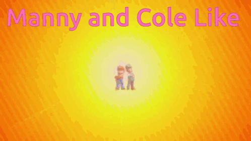 Manny And Cole Like Mario And Luigi In A Cartoon GIF