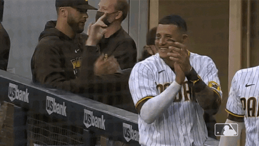 Manny Machado Clapping His Hands GIF