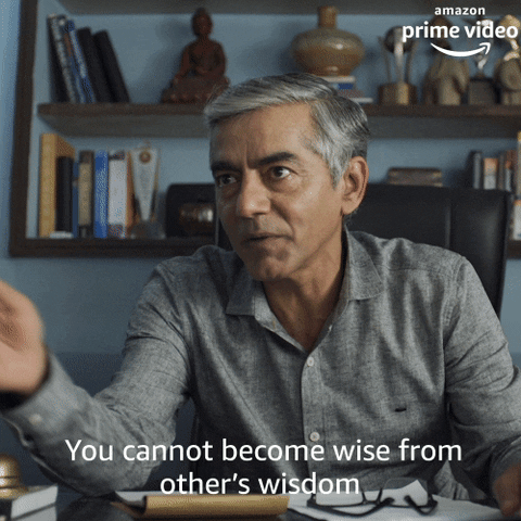 Manoj Bajpayee Become Wise From Other's Wisdom GIF