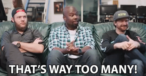 Many Men Cross Arms Sitting GIF