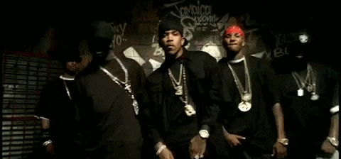 Many Men Dancing Together GIF