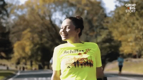 Marathon Laughing Great Big Story GIF