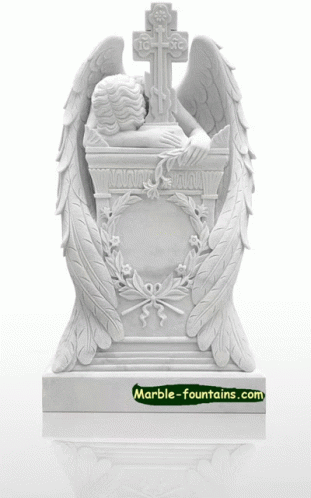 Marble Fountain Statue GIF