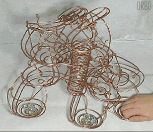 Marble Wire Maze GIF