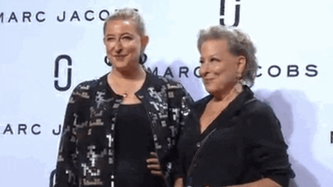 Marc Jacobs Bette Midler & Sophie GIF