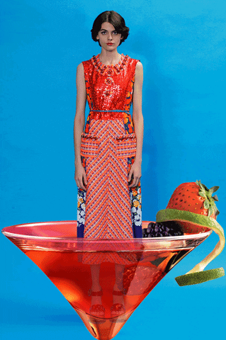 Marc Jacobs Martini Model GIF