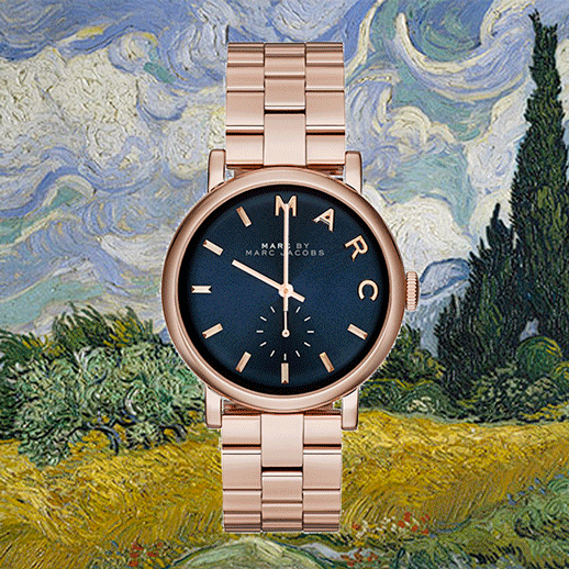 Marc Jacobs Van Gogh Watch GIF