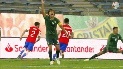 Marcelo Moreno Bolivia Argues GIF