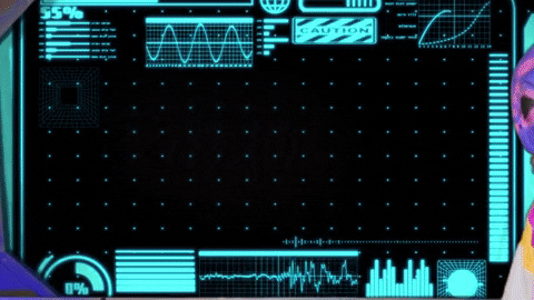 Happy Alien March GIF