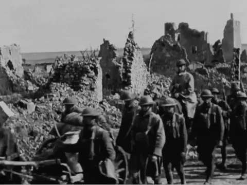 World War I March GIF