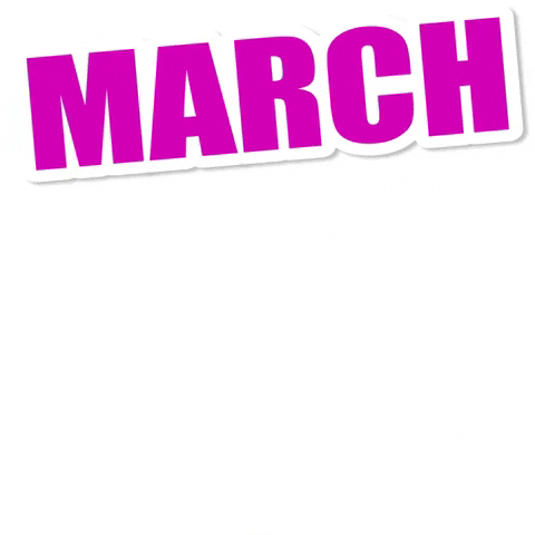 Excited March GIF