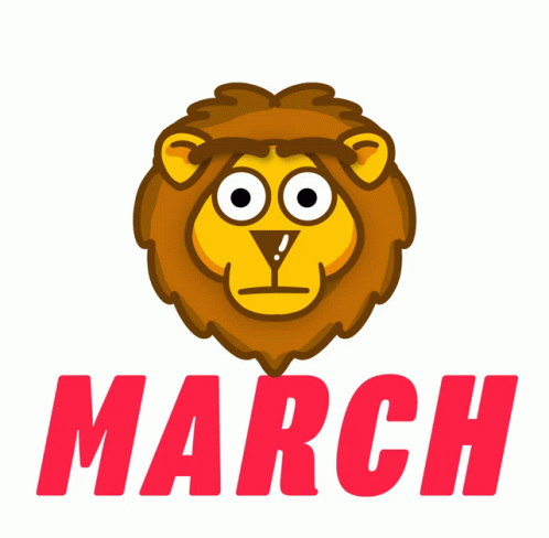 Lion Growling March GIF