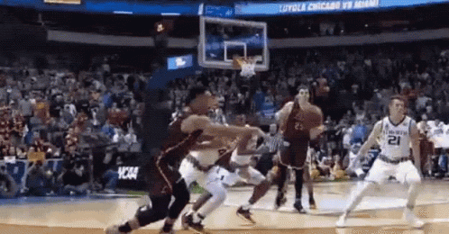 March Madness Three-point Shoot GIF