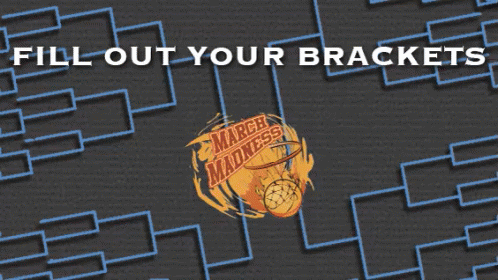 Fill Out Your Bracket March Madness GIF