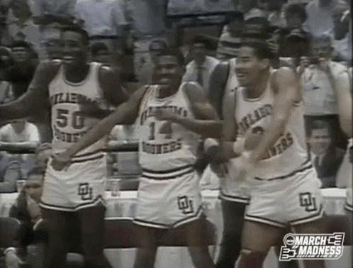 March Madness Dancing Players GIF
