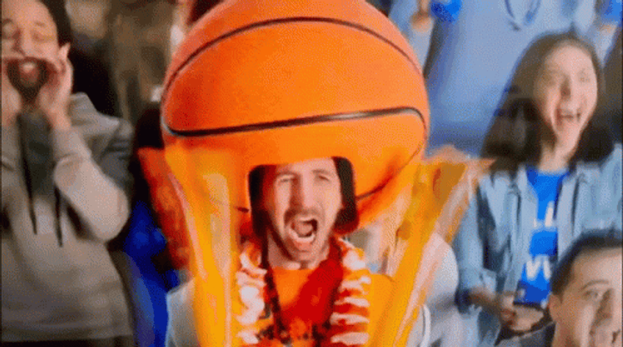 March Madness Ball Head GIF