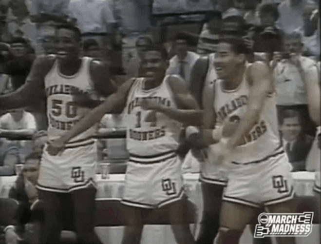 March Madness Dancing Players GIF