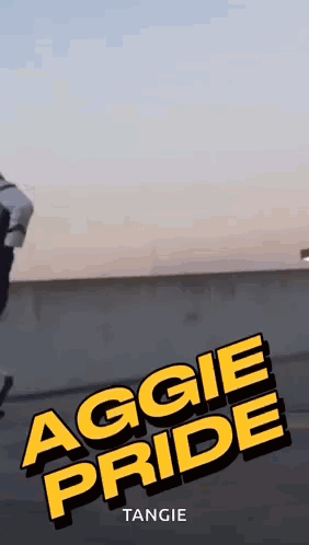 Marching Band Dancer With Aggie Pride