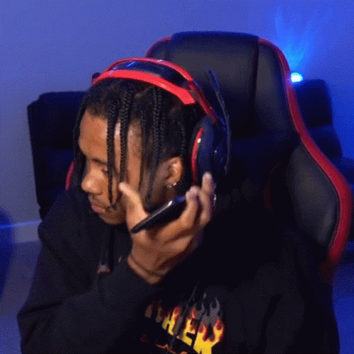 Marco Wilson Listening To His Phone GIF