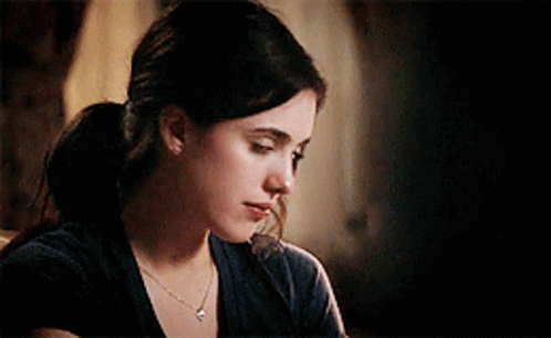 Margaret Qualley Staring Jill Garvey The Leftovers GIF