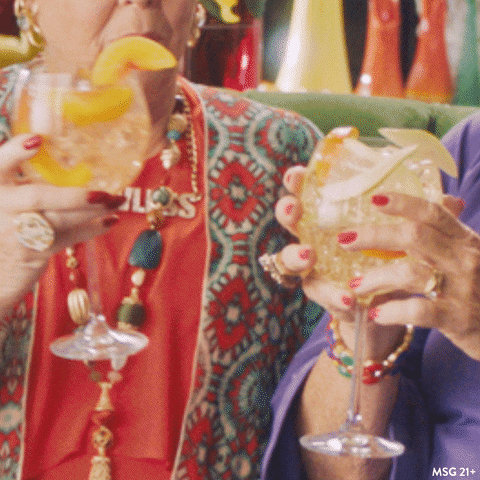 Margaritas Old Ladies Drinking GIF