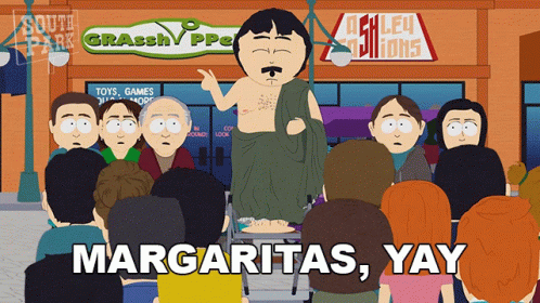 Margaritas Yay South Park GIF