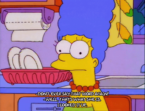 Marge Scolding Bart The Simpsons GIF