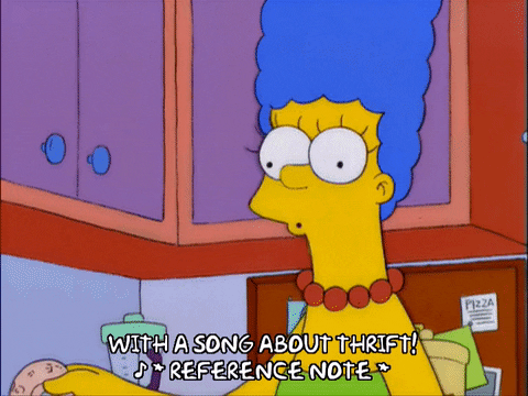 Marge Simpson Fast Talking GIF
