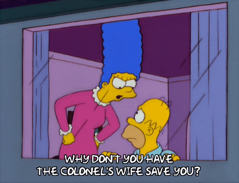 Marge Simpson Hands On Hips The Simpsons GIF