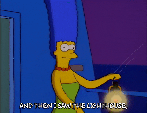 Marge Simpson I Saw The Lighthouse GIF