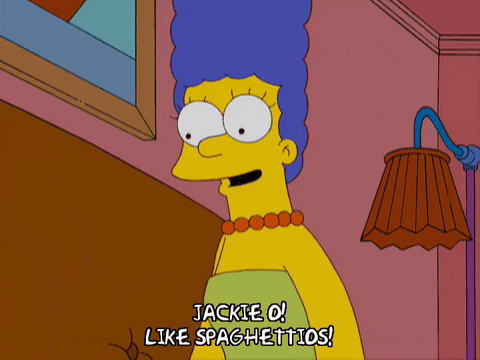 Marge Simpson Jackie O The Simpsons GIF