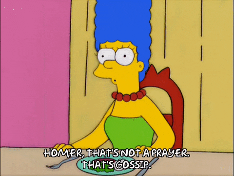Marge Simpson Thats Not Prayer GIF