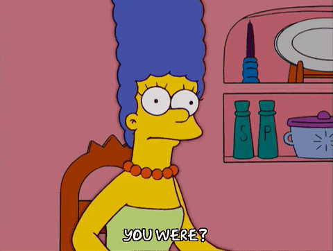 Marge Simpson You Were GIF