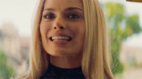 Margot Robbie Alluring Whisper GIF
