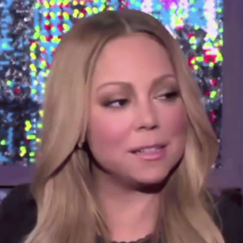 Mariah Carey Staring Hard GIF