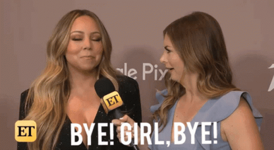 Mariah Carey Bye Girl GIF
