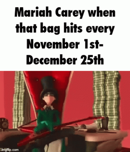 Mariah Carey When It's Funny November GIF