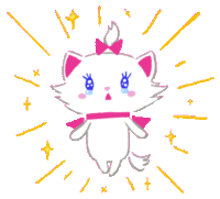 Marie The Aristocats Sticker GIF