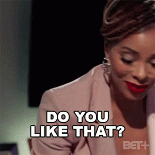 Marilyn Deville Asking Do You Like That? GIF
