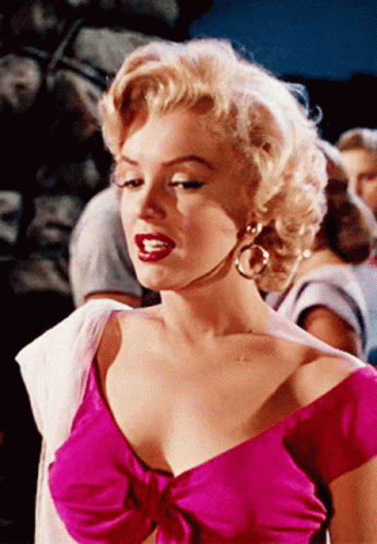 Marilyn Monroe Bombastic Side Eye GIF