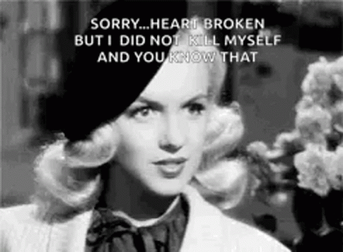 Marilyn Monroe Shaking Her Head GIF
