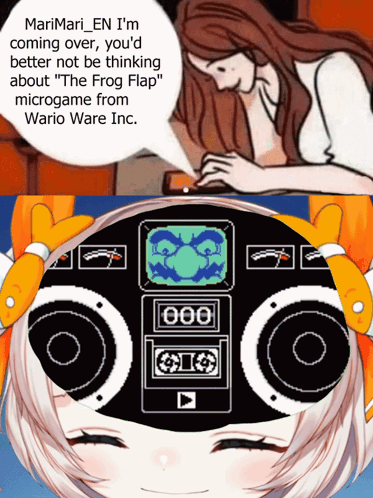 Marimari En Coming Over You Frog Flap