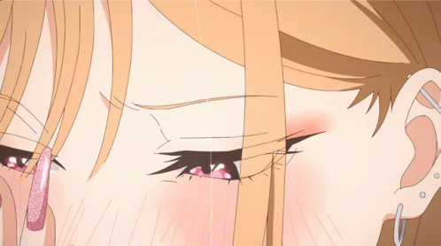 Marin Kitagawa Anime Blush Pink Eyes GIF