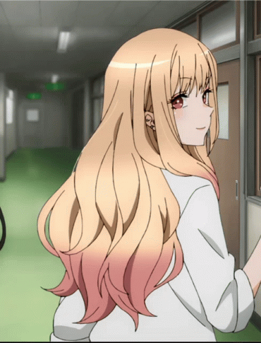 Marin Kitagawa Anime Bye Smile GIF