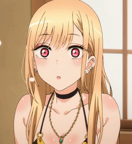 Marin Kitagawa Anime Cute Wink GIF