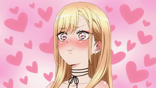 Marin Kitagawa Anime Eyes Valentines GIF