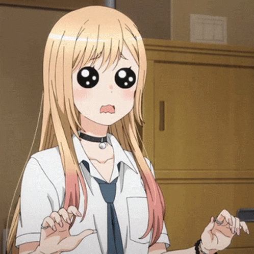 Marin Kitagawa Anime Googly Eyes GIF